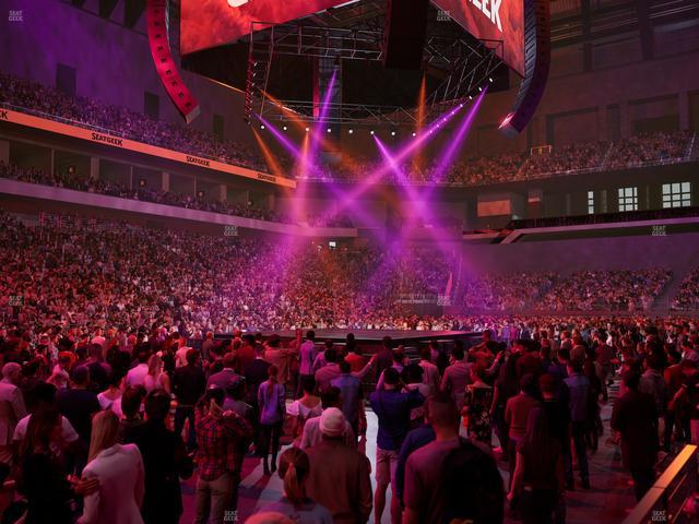Dickies Arena - Section 109 Seat View