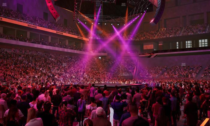 Dickies Arena - Section 109 Seat View