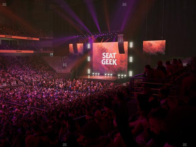 Dickies Arena - Section 109 Seat View