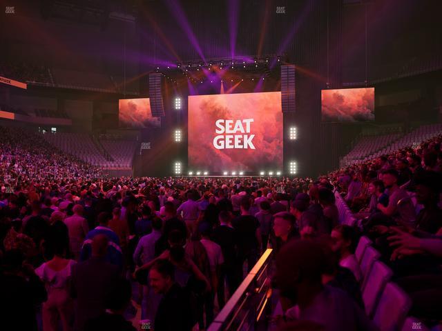 Dickies Arena - Section 109 Seat View