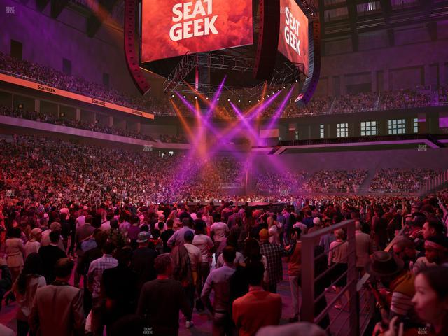 Dickies Arena - Section 110 Seat View