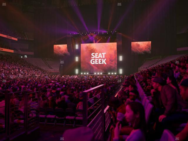 Dickies Arena - Section 110 Seat View