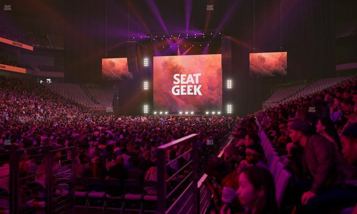 Dickies Arena - Section 110 Seat View