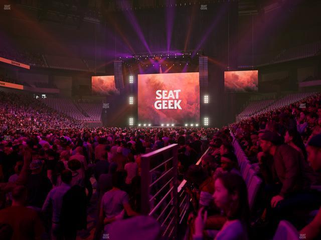 Dickies Arena - Section 110 Seat View