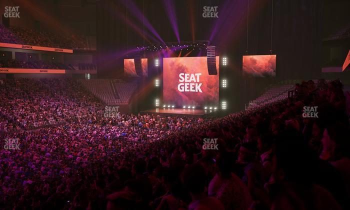 Dickies Arena - Section 110 Seat View