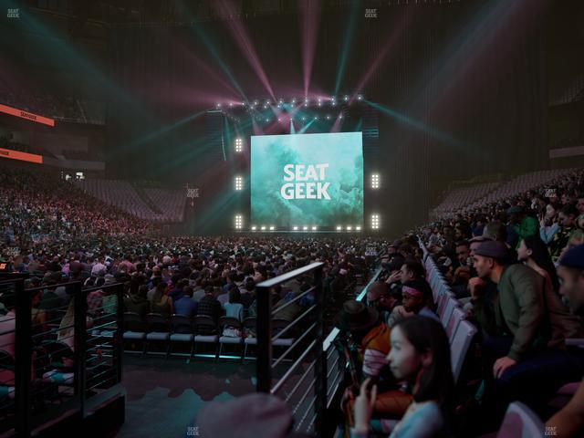 Dickies Arena - Section 110 Seat View