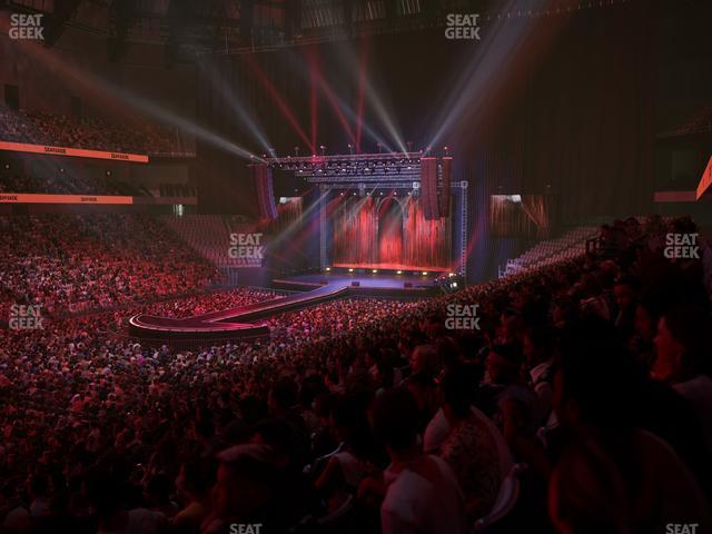 Dickies Arena - Section 110 Seat View