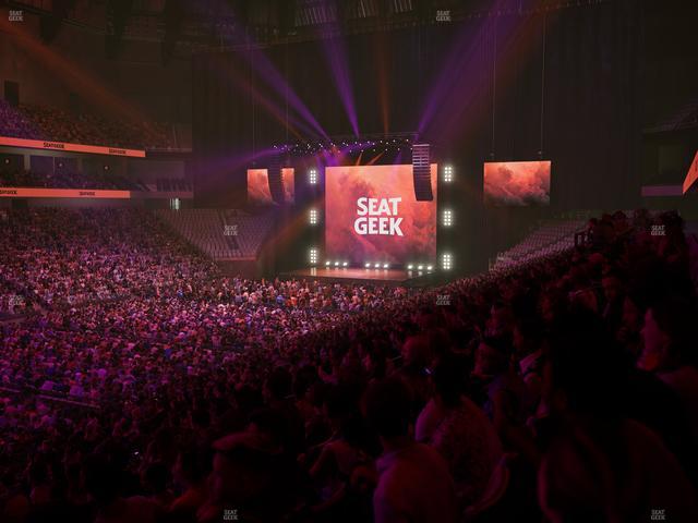 Dickies Arena - Section 110 Seat View