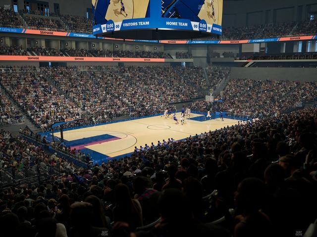 Dickies Arena - Section 110 Seat View Dickies Arena - Section 110 Seat View