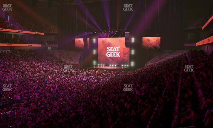 Dickies Arena - Section 111 Seat View