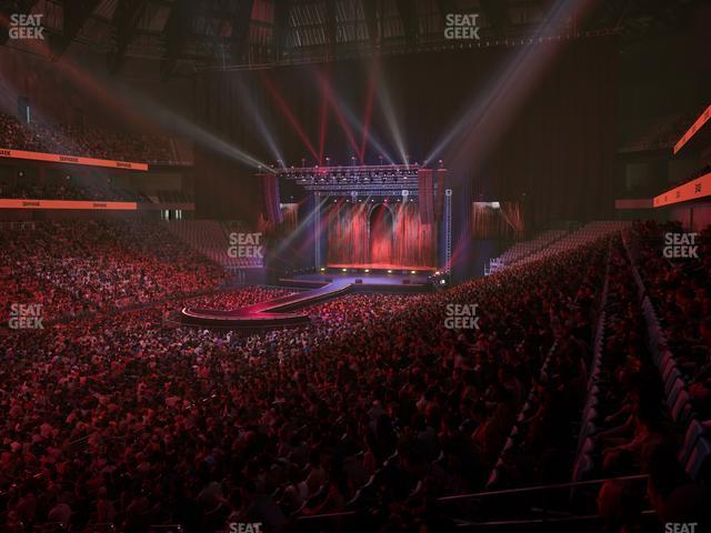 Dickies Arena - Section 111 Seat View