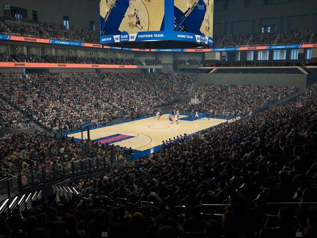 Dickies Arena - Section 111 Seat View Dickies Arena - Section 111 Seat View