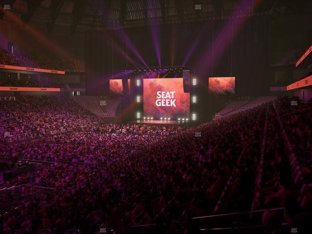 Dickies Arena - Section 111 Seat View