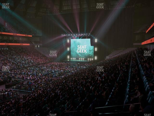 Dickies Arena - Section 111 Seat View