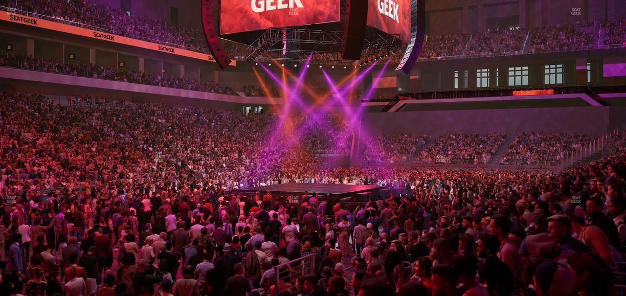 Dickies Arena - Section 111 Seat View