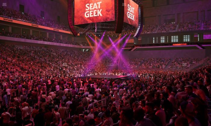 Dickies Arena - Section 111 Seat View