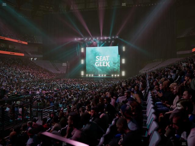 Dickies Arena - Section 111 Seat View