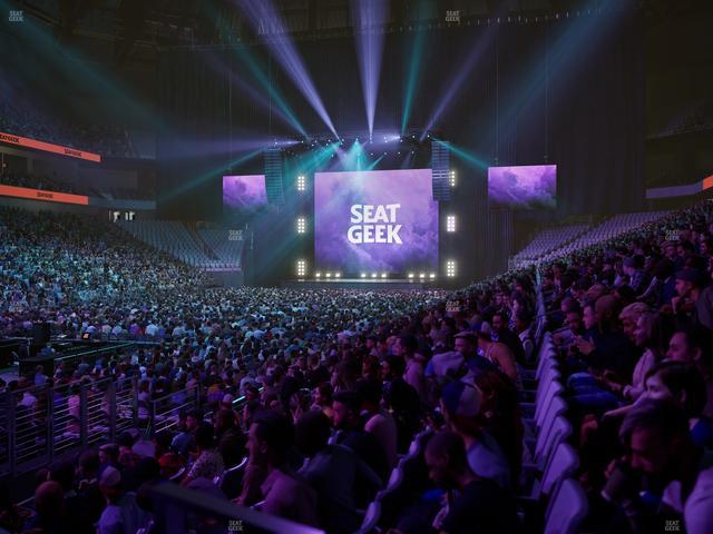 Dickies Arena - Section 111 Seat View