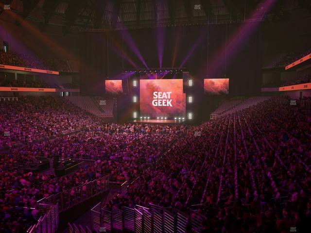 Dickies Arena - Section 113 Seat View