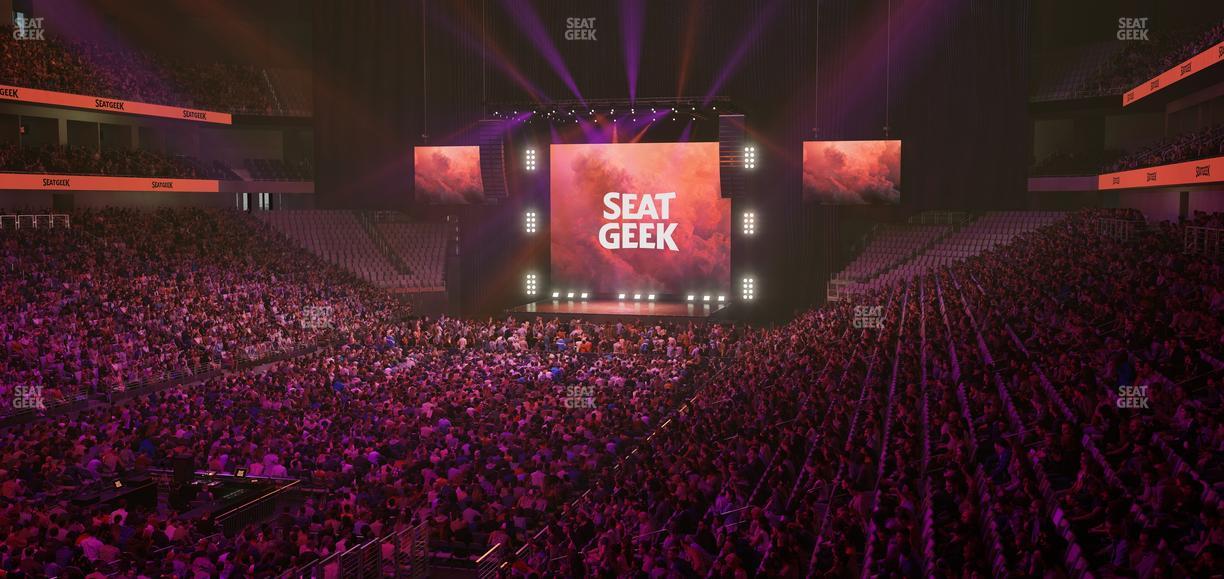 Dickies Arena - Section 113 Seat View