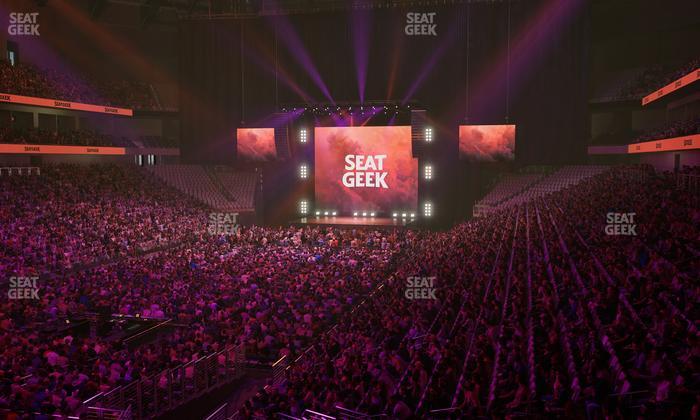 Dickies Arena - Section 113 Seat View