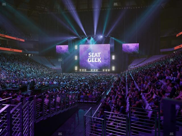 Dickies Arena - Section 113 Seat View