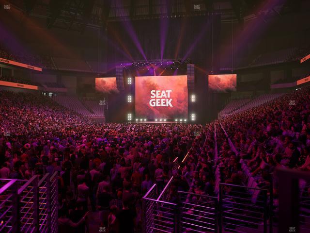 Dickies Arena - Section 113 Seat View