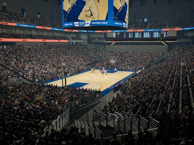 Dickies Arena - Section 113 Seat View Dickies Arena - Section 113 Seat View