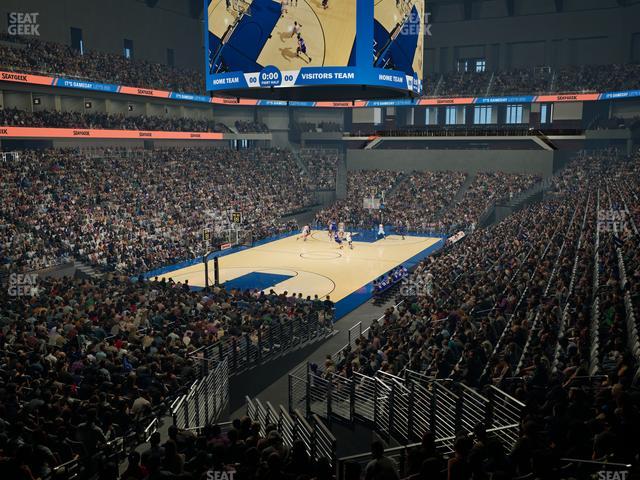 Dickies Arena - Section 113 Seat View