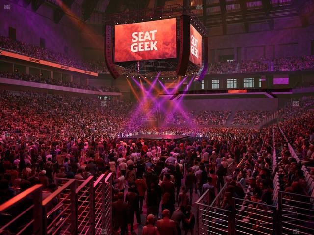 Dickies Arena - Section 113 Seat View