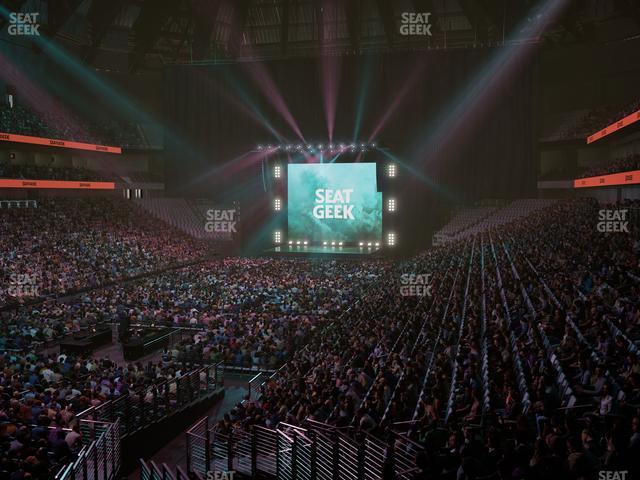 Dickies Arena - Section 113 Seat View