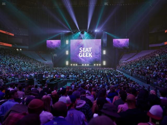 Dickies Arena - Section 114 Seat View