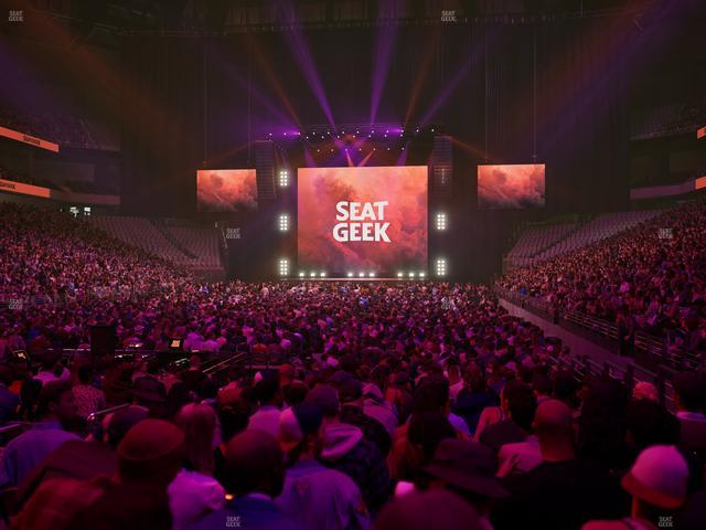 Dickies Arena - Section 114 Seat View