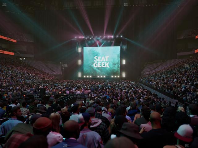 Dickies Arena - Section 114 Seat View