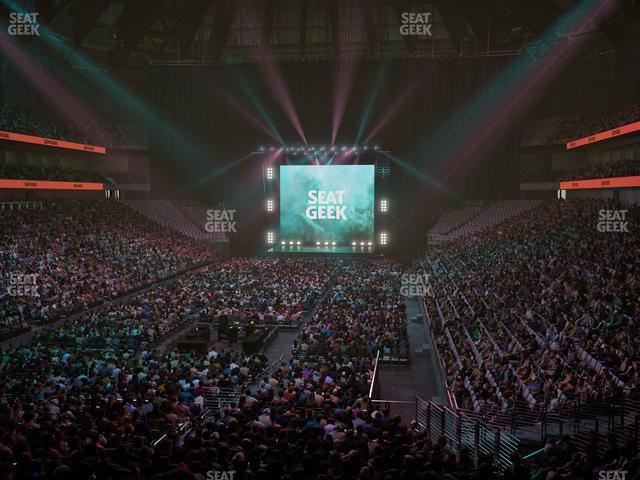 Dickies Arena - Section 114 Seat View