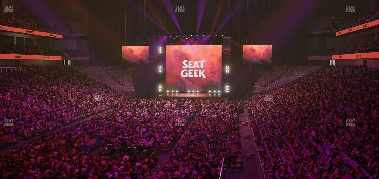 Dickies Arena - Section 114 Seat View