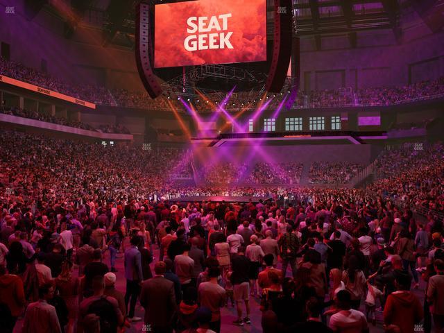 Dickies Arena - Section 114 Seat View