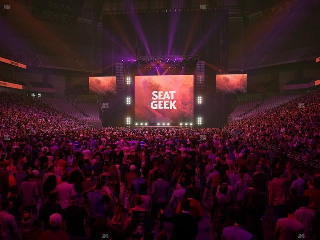 Dickies Arena - Section 114 Seat View