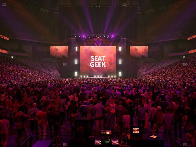 Dickies Arena - Section 115 Seat View