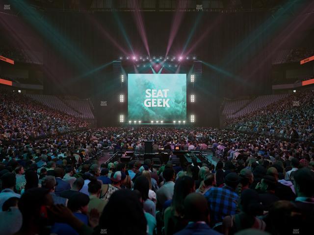 Dickies Arena - Section 115 Seat View