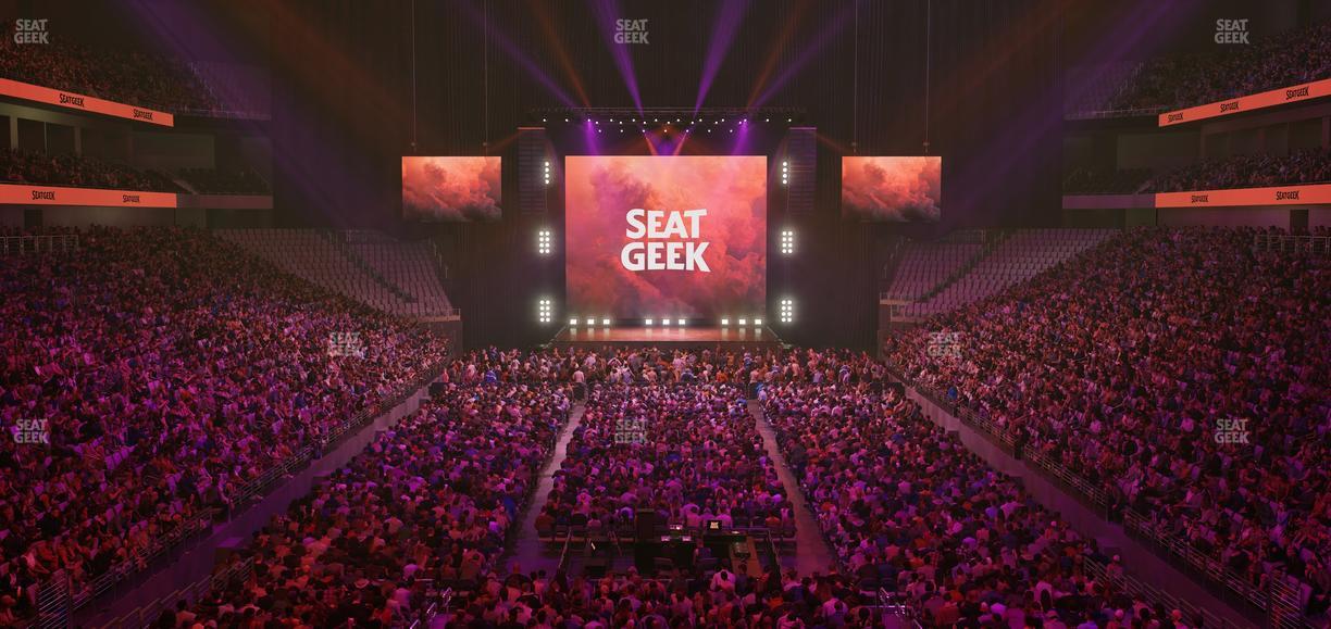 Dickies Arena - Section 115 Seat View