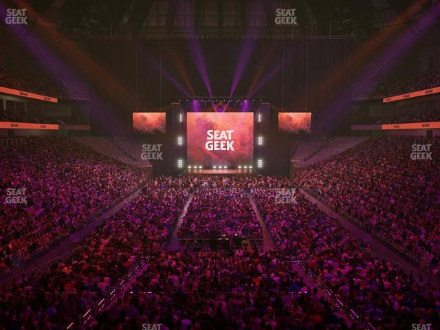 Dickies Arena - Section 115 Seat View Dickies Arena - Section 115 Seat View