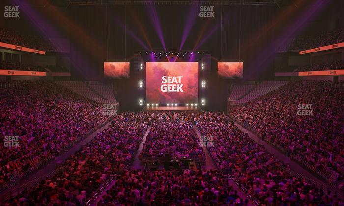 Dickies Arena - Section 115 Seat View