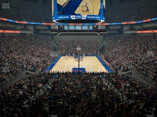 Dickies Arena - Section 115 Seat View