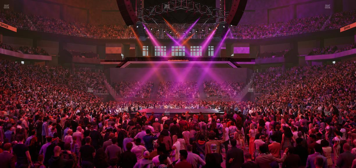 Dickies Arena - Section 115 Seat View