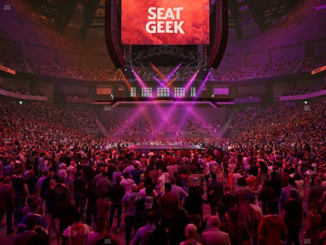 Dickies Arena - Section 115 Seat View