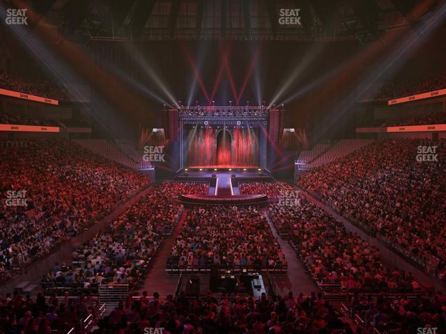 Dickies Arena - Section 115 Seat View