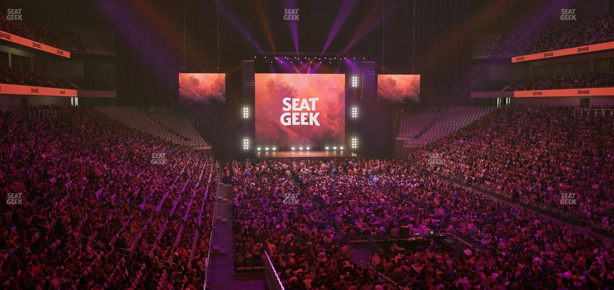 Dickies Arena - Section 116 Seat View