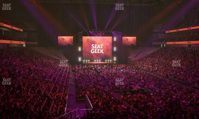 Dickies Arena - Section 116 Seat View