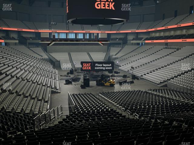 Dickies Arena - Section 116 Seat View